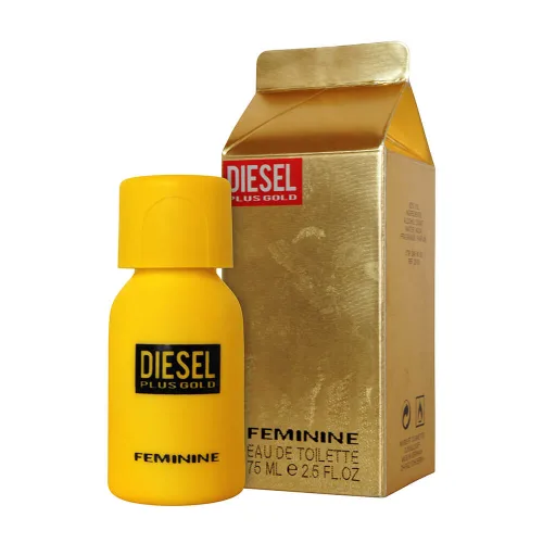 Perfume Plus Gold, caja