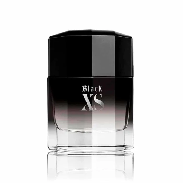 Perfume Black XS, frasco
