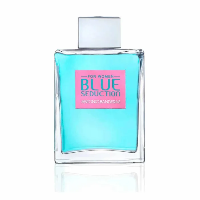 Perfume Blue Seduction, frasco