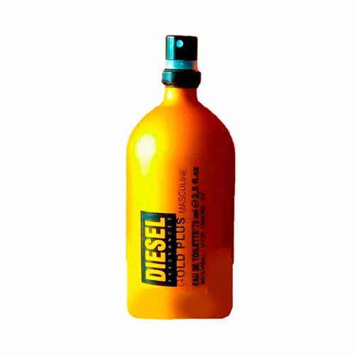 Perfume Diesel Gold Plus, frasco