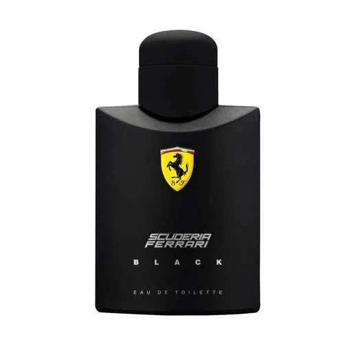 Perfume Ferrari Scuderia Black, frasco