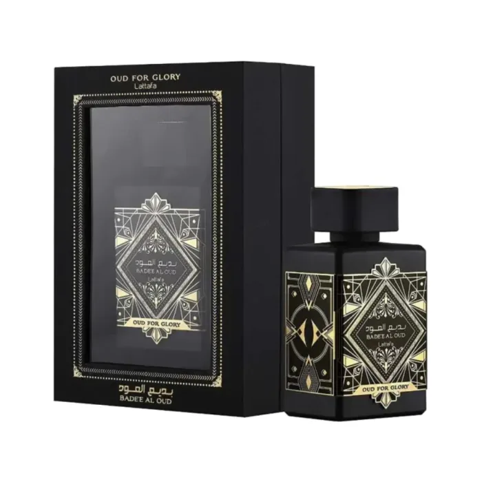 Perfume Bade'e Al Oud Oud For Glory, caja