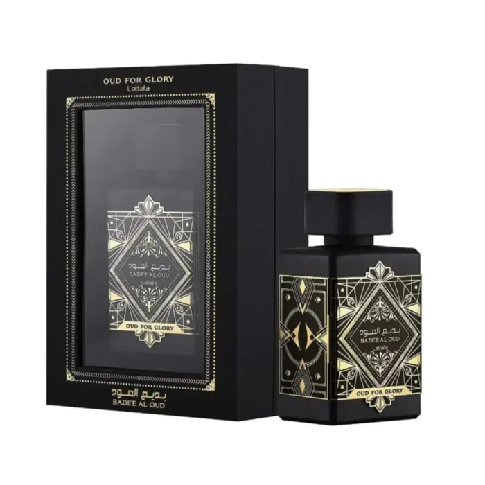 Perfume Bade'e Al Oud Oud For Glory, caja