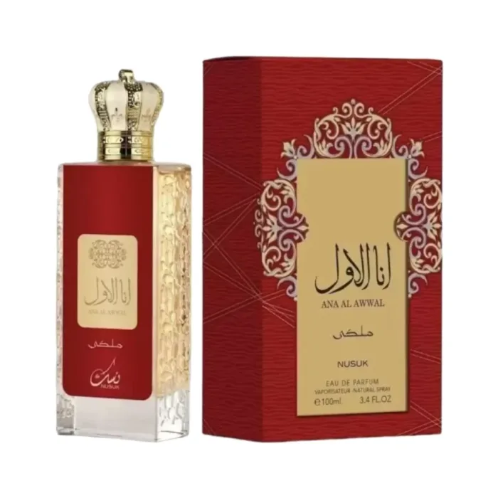 Perfume Ana Al Awwal Malaki de Nusuk, caja