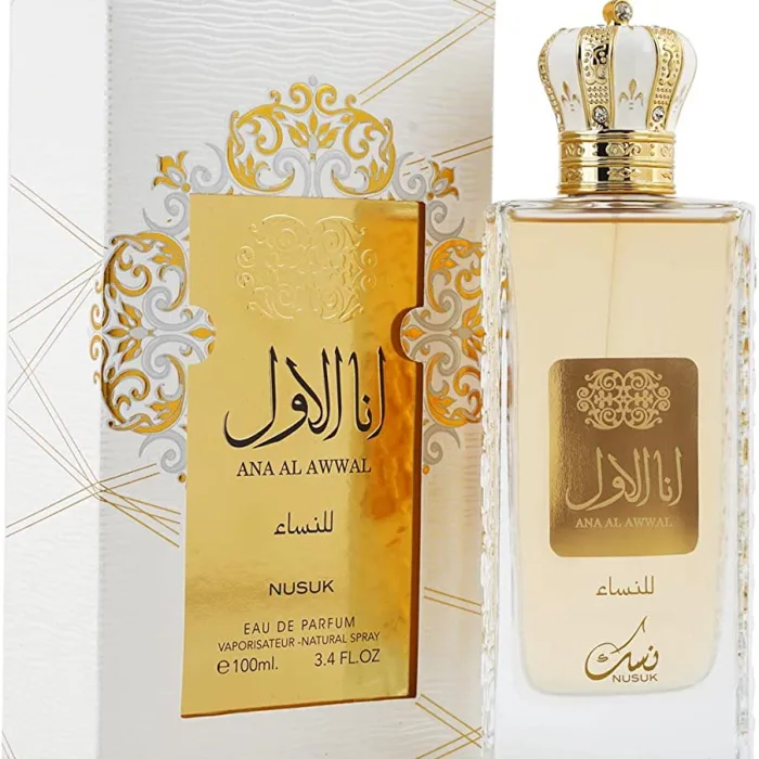 Perfume Ana Al Awwal Mujer de Nusuk, caja