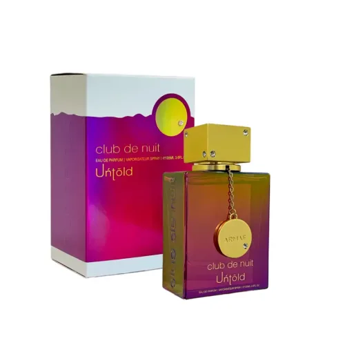 Perfume Club de Nuit Untold Armaf, caja