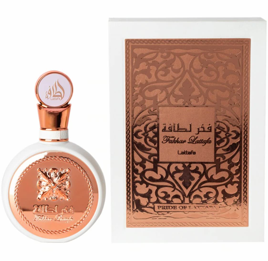 Perfume Arabe Fakhar Rose de lattafa para mujer y hombre, 100ml para hombre El Mejor Perfume y perfumes y marcas