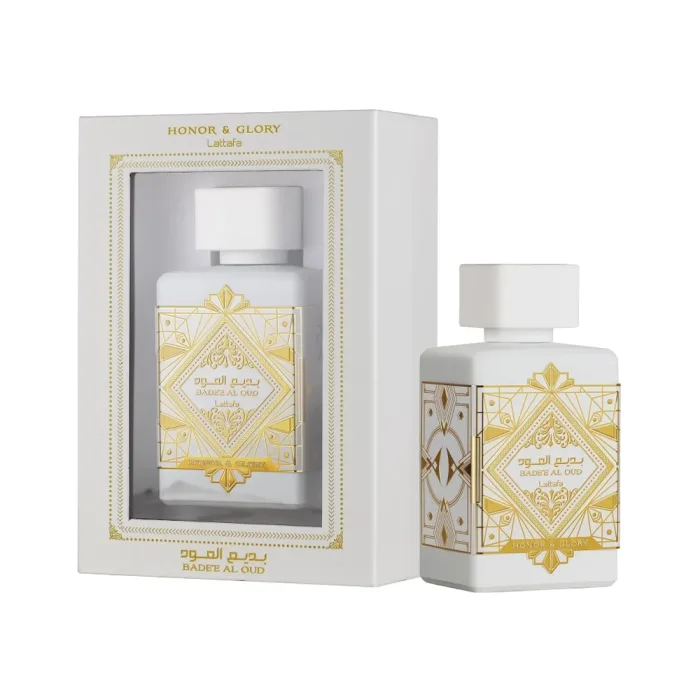 Perfume Bade'e Al Oud Honor & Glory, caja