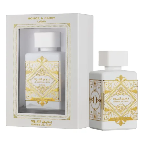 Perfume Bade'e Al Oud Honor & Glory, caja