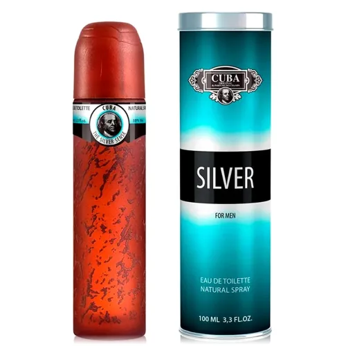 Perfume Cuba Silver For Men