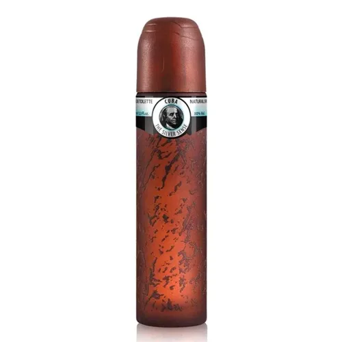 Perfume Cuba Silver For Men, frasco